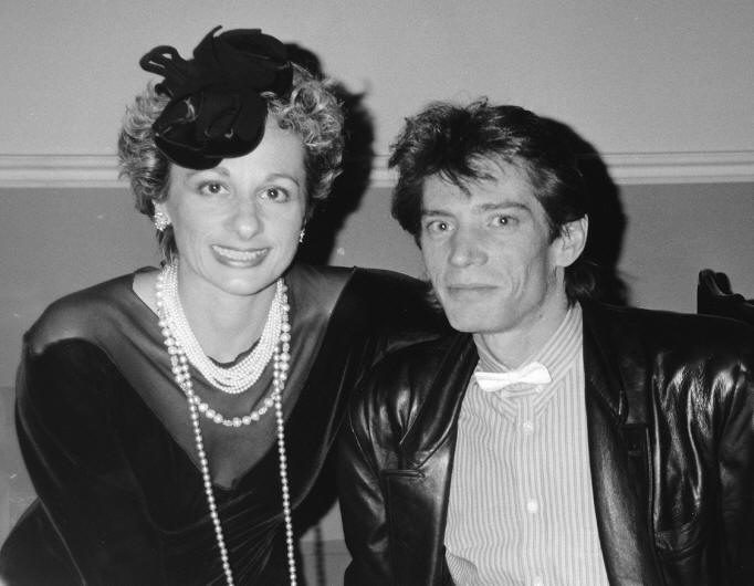 Hedy Klineman and Robet Maplethorpe