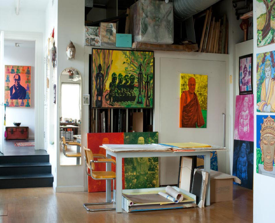 Hedy's studio